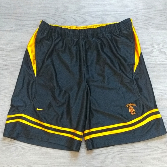 black and gold nike shorts